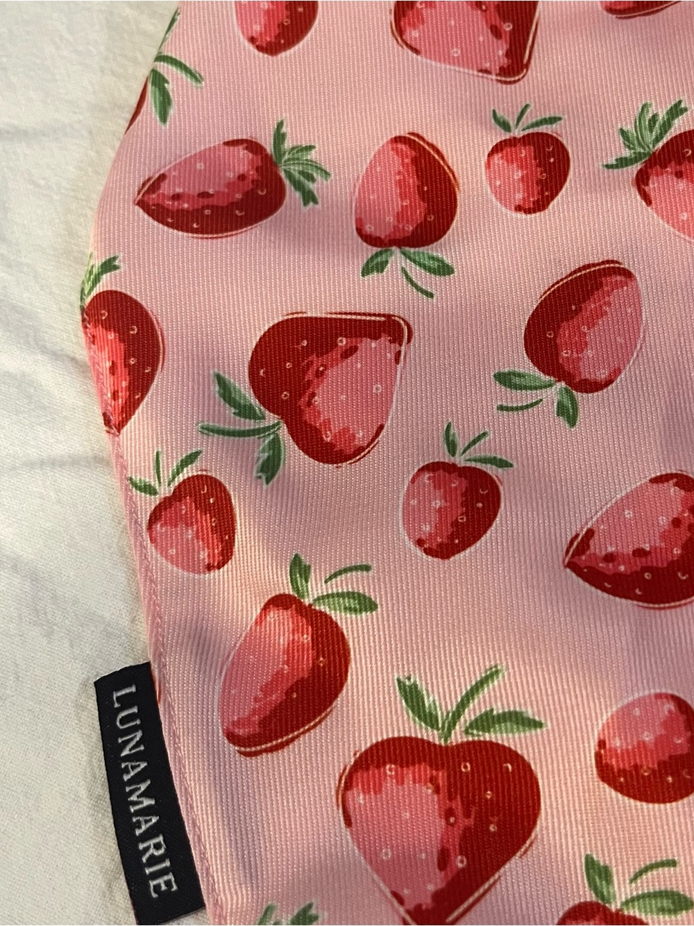 Strawberry Dog Bandana - Picture 2 of 2